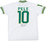 PELÉ (HOF) NEW YORK COSMOS SIGNED SOCCER JERSEY.