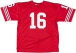 JOE MONTANA (HOF) SAN FRANCISCO 49'ERS SIGNED FOOTBALL JERSEY.