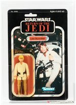 STAR WARS: RETURN OF THE JEDI - LUKE SKYWALKER (GUNNER PHOTO) 77 BACK-A AFA 85 Y-NM+.