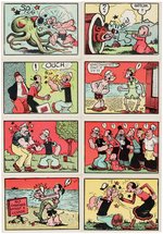 "POPEYE TRADING CARDS" AD-TRIX SET FROM 1959.