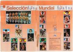 1986-87 NBA COMPLETE SPANISH CARD ALBUM WITH MICHAEL JORDAN & MANY OTHER HALL OF FAMERS.