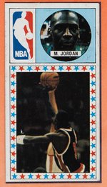 1986-87 NBA COMPLETE SPANISH CARD ALBUM WITH MICHAEL JORDAN & MANY OTHER HALL OF FAMERS.