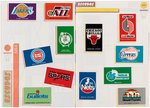 1988 NBA COMPLETE SPANISH STICKER ALBUM WITH MICHAEL JORDAN & MANY OTHER HALL OF FAMERS.