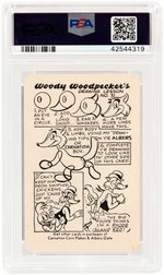 "WOODY WOODPECKER'S DRAWING LESSON" TWO COMPLETE HIGH GRADE PREMIUM CARD SETS.