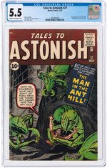 TALES TO ASTONISH #27 JANUARY 1962 CGC 5.5 FINE- (FIRST ANT-MAN).