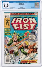 IRON FIST #14 AUGUST 1977 CGC 9.6 NM+ (FIRST SABRETOOTH).