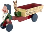 SNOW WHITE AND THE SEVEN DWARFS - RARE SPANISH GRUMPY PULL TOY.