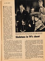 THE MUNSTERS – TV CHANNELS HISTORIC REGIONAL NEWSPAPER SUPPLEMENT.