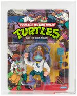 TEENAGE MUTANT NINJA TURTLES - BAXTER STOCKMAN SERIES 2/14 BACK AFA 80 NM.