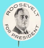 LARGE REAL PHOTO "ROOSEVELT FOR PRESIDENT."