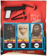 PLANET OF THE APES TRANSOGRAM TARGET GAME AND LARAMI POPPIN' SHOT GUN PAIR.