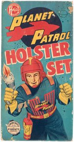 PLANET PATROL BOXED HOLSTER AND SUPER SIGNAL BEAM RAY GUN BY HALCO.
