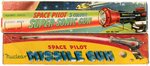 DAN DARE UNLICENSED SUPER-SONIC AND NUCLEAR MISSILE GUNS IN BOXES.