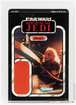 STAR WARS: RETURN OF THE JEDI - UGNAUGHT 65 BACK-A PROOF CARD AFA 90 NM+/MINT.