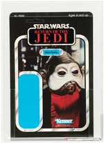 STAR WARS: RETURN OF THE JEDI - NIEN NUNB 65 BACK-A PROOF CARD AFA 80 NM.