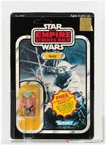 STAR WARS: THE EMPIRE STRIKES BACK - YODA 41 BACK-A AFA 70 EX+.