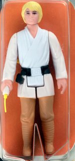 STAR WARS - LUKE SKYWALKER 32 BACK STICKER (12 BACK-C CARD) AFA 75 EX+/NM.