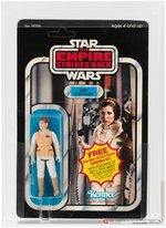 STAR WARS: THE EMPIRE STRIKES BACK - LEIA (HOTH OUTFIT) ACTION FIGURE ON 41 BACK-A CARD AFA 60 EX.