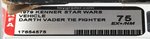 STAR WARS - DARTH VADER TIE FIGHTER AFA 75 EX+/NM.