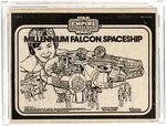 STAR WARS: THE EMPIRE STRIKES BACK - MILLENNIUM FALCON SPACESHIP AFA 75+ EX+/NM