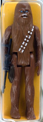 STAR WARS - CHEWBACCA 12 BACK-A AFA 75 EX+/NM (SKU ON FOOTER).