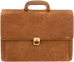 J. WILLIAM FULBRIGHT PERSONAL TRAVEL BAG AND ATTACHÉ CASE.