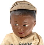 JACKIE ROBINSON "DODGERS" COMPOSITION DOLL WITH ORIGINAL TAG.