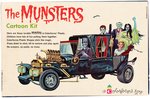 THE MUNSTERS CARTOON SET HIGH GRADE BOXED COLORFORMS SET WITH ACETATE SHEET.