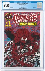 CARNAGE MIND-BOMB #1 FEBRUARY 1996 CGC 9.8 NM/MINT.