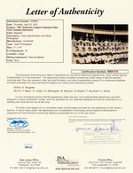 1957 NEW YORK YANKEES REUNION MULTI-SIGNED PHOTO.