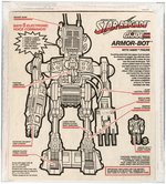 G.I. JOE STAR BRIGADE ARMOR-BOT SERIES 1 AFA 85 NM+.