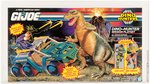 G.I. JOE DINO-HUNTER MISSION PLAYSET TOYS R US EXCLUSIVE SERIES 12 AFA 85 NM+.