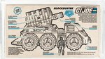 G.I. JOE BATTLE CORPS BLOCKBUSTER SERIES 14 AFA 80+ NM.