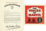 "MERRY MARVEL MARCHING SOCIETY" MARVEL COMICS CLUB NEAR COMPLETE KIT.