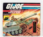 G.I. JOE MOTORIZED BATTLE TANK (MOBAT) SERIES 2 AFA 70 EX+.