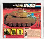 G.I. JOE MOTORIZED BATTLE TANK (MOBAT) SERIES 2 AFA 70 EX+.