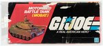 G.I. JOE MOTORIZED BATTLE TANK (MOBAT) SERIES 2 AFA 70 EX+.