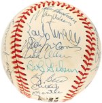 MLB MVPs MULTI-SIGNED BASEBALL.