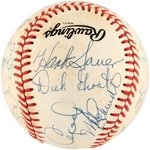 MLB MVPs MULTI-SIGNED BASEBALL.