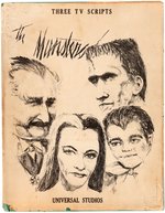 THE MUNSTERS THREE TV SCRIPTS BOUND HARDCOVER BOOK.