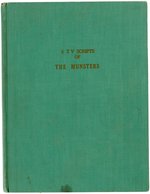 THE MUNSTERS THREE TV SCRIPTS BOUND HARDCOVER BOOK.