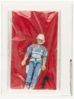 G.I. JOE BAGGED HARDTOP RED FILE CARD/GUN AFA 85 NM+.