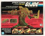 G.I. JOE ATTACK CANNON (FLAK) CAS 80+.