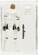 STAR WARS - POWER OF THE FORCE LOOSE ACTION FIGURE LUKE SKYWALKER (STORMTROOPER) AFA 85 NM+.