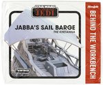 HASLAB JABBA'S SAIL BARGE W/EXCLUSIVE YAK FACE ACTION FIGURE IN UNOPENED DISPLAY BOX W/SHIPPING BOXES.