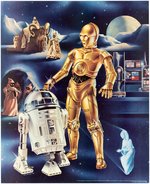 STAR WARS PROCTOR & GAMBLE PROMOTIONAL POSTER DISPLAY & POSTERS.