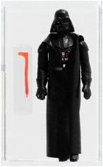 STAR WARS - LOOSE ACTION FIGURE/HK DARTH VADER WITH PROTOTYPE DOUBLE-TELESCOPING LIGHTSABER AFA 40 GOOD.