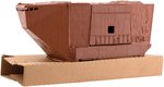 STAR WARS - RADIO CONTROLLED JAWA SANDCRAWLER ENGINEERING PILOT WITH PROTOTYPE REMOTE CONTROL.