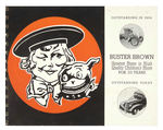 BUSTER BROWN SHOES 1937 RETAILERS ADVERTISING BOOK.