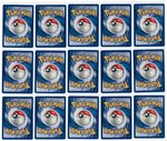 1999 POKÉMON FOSSIL SET UNLIMITED SET COMPLETTE SET OF 62 CARDS.